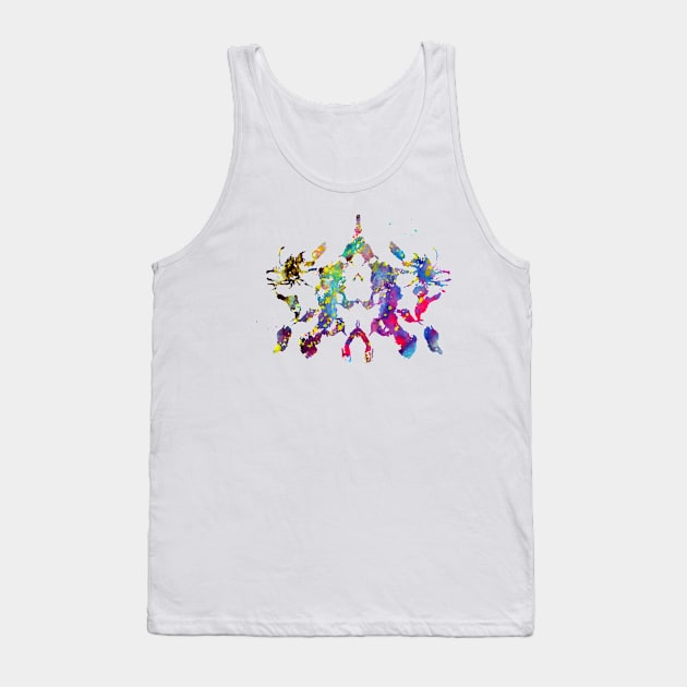 Rorschach inkblot test Tank Top by erzebeth